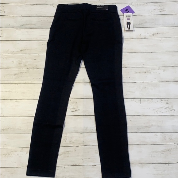 New! Blue Black Womens Business Casual Work Pants - Picture 7 of 9